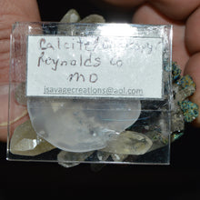 Load image into Gallery viewer, Calcite w/ Chalcopyrite