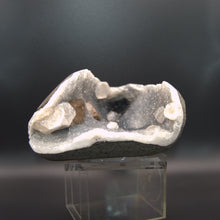 Load image into Gallery viewer, Calcite and Apophyllite on Quartz