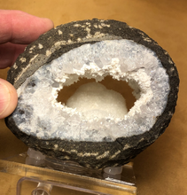 Load image into Gallery viewer, Okenite on Quartz