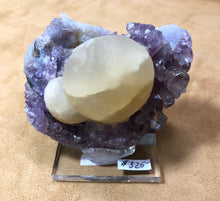 Load image into Gallery viewer, Fluorite on Amethyst
