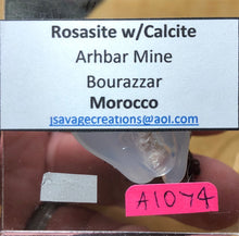Load image into Gallery viewer, Rosasite w/ Calcite