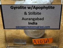 Load image into Gallery viewer, Gyrolite w/ Apophylite & Stilbite