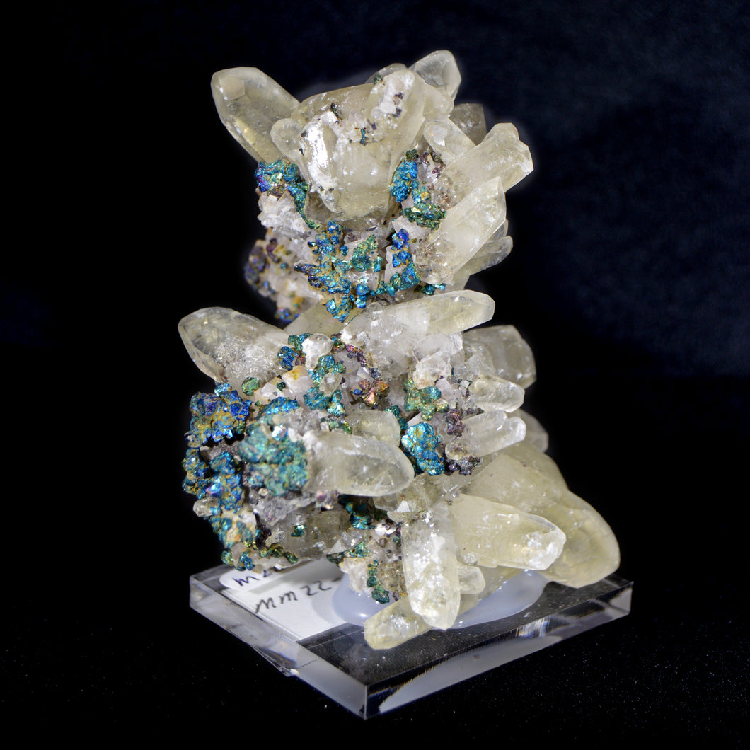 Calcite w/ Chalcopyrite