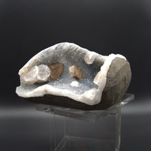 Load image into Gallery viewer, Calcite and Apophyllite on Quartz
