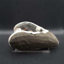 Load image into Gallery viewer, Calcite and Apophyllite on Quartz
