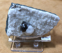 Load image into Gallery viewer, Gyrolite w/ Calcite on Quartz
