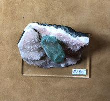 Load image into Gallery viewer, Apophyllite on Pink Apophyllite
